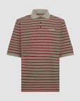 G.O.A.T Pique Polo Burgundy