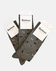 Dog Socks Olive Green