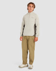 Quarter Zip Tech Mid-Layer Dune