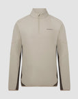 Quarter Zip Tech Mid-Layer Dune