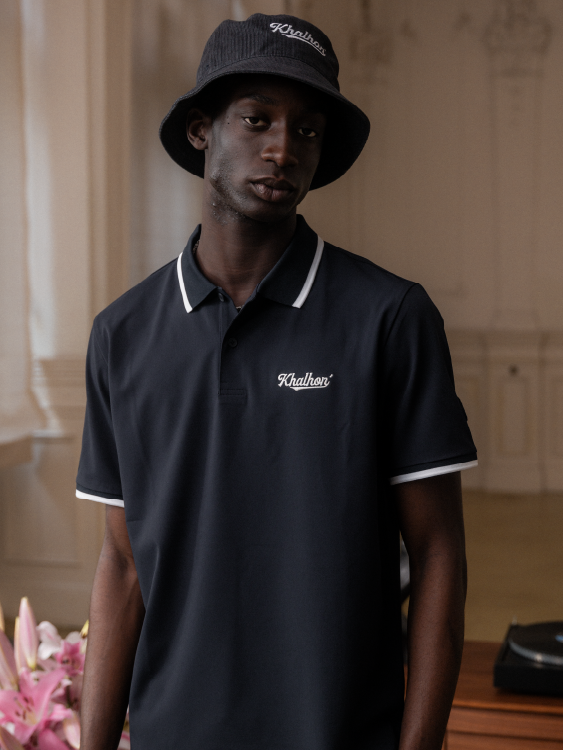 Khalhon Performance Polo Navy – Lost Looper