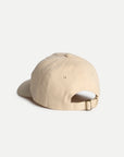 MbS Logo Cotton Twill Cap - Light Khaki