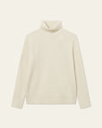 Eddie Wool Rib Rollneck Knit Ivory