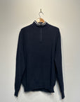 Evergreen Sorrel Knit 1/4 Zip Navy