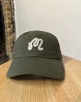 WASHED APPLIQUE HAT