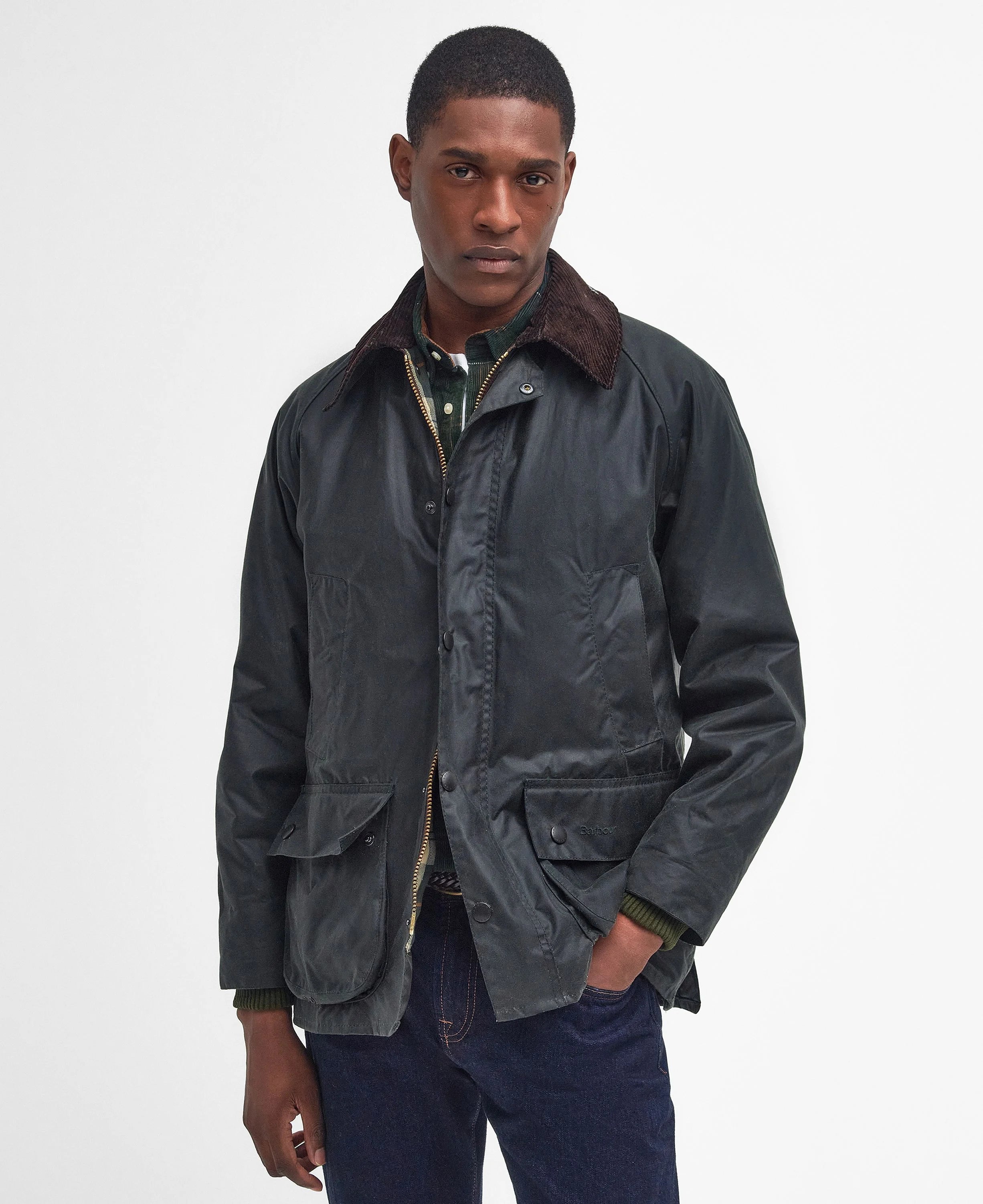 在原みゆ紀着用】Barbour Bedale Sage 36 - メルカリ