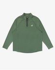 Performance Raglan Quarter Zip Forest