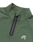 Performance Raglan Quarter Zip Forest