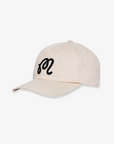 M Script Chainstitch Painters Hat Ivory