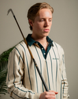 Striped Oversized Jersey - Green