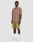 G.O.A.T Pique Polo Burgundy