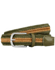 Leather Stretch Belt "Re-Circle"