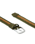 Leather Stretch Belt "Re-Circle"