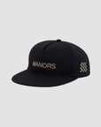 Retro Crown Cap Black