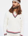 Knitted Sweater Half/Half