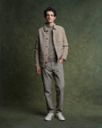 CLAUDEL - Moleskin Painter's Jacket Beige