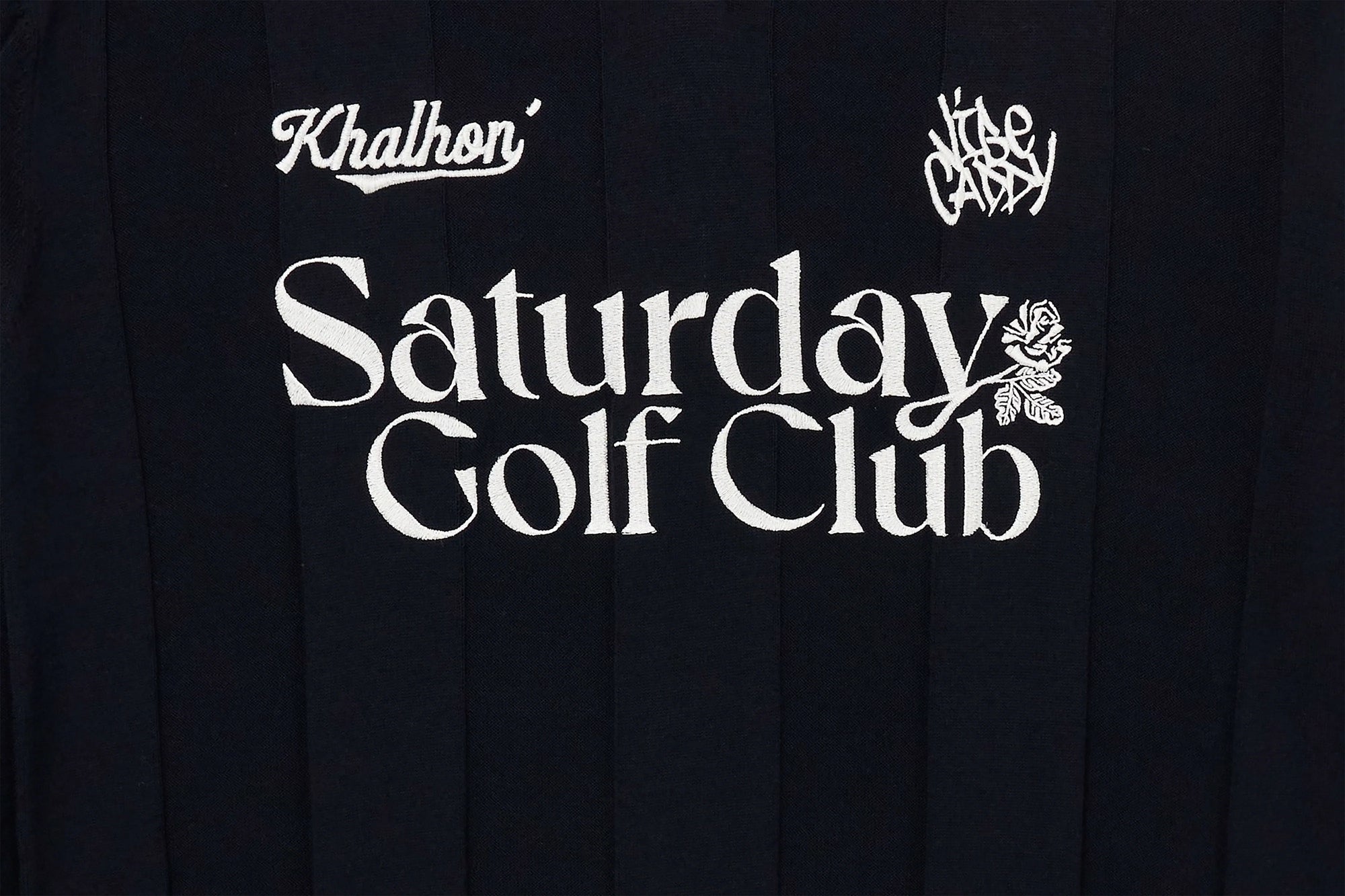 Khalhon x Vibe.Caddy "Saturday Golf Club" Longsleeve Knit Navy