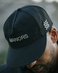 Retro Crown Cap Black