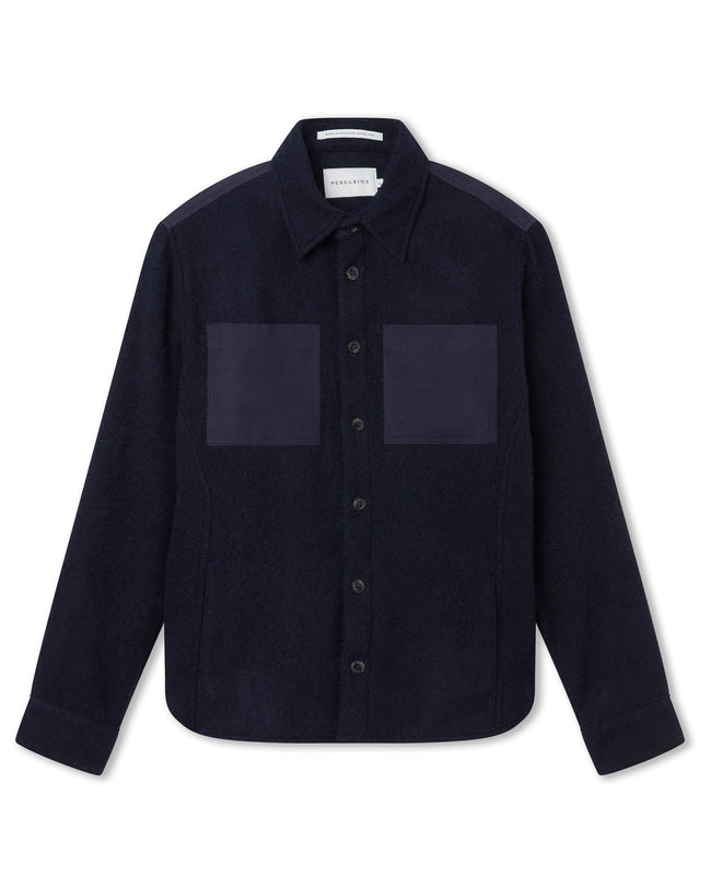 Barn Shacket Navy