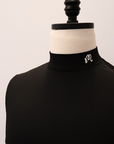 Malbon Compression Mock-neck Black