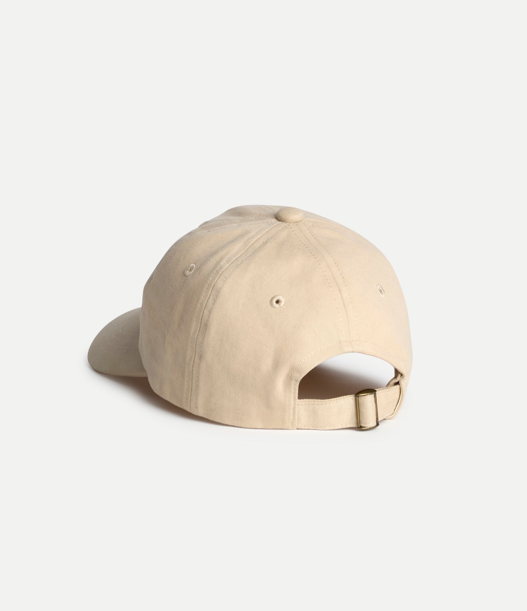 MbS Logo Cotton Twill Cap - Light Khaki – Lost Looper