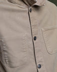 CLAUDEL - Moleskin Painter's Jacket Beige