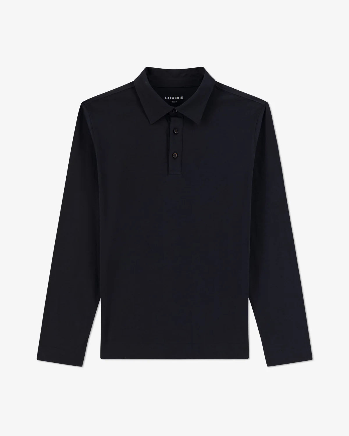 CLUB - Long Sleeve Polo Onyx