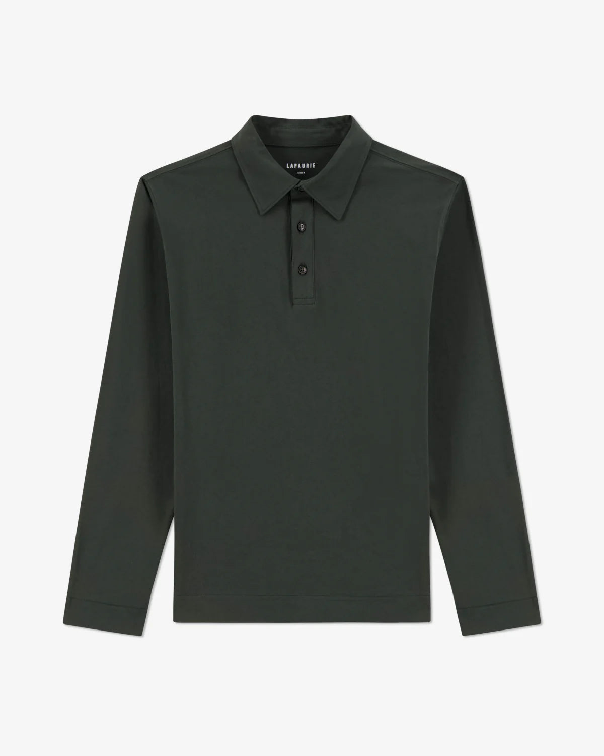 CLUB - Long Sleeved Polo Sequoia Green