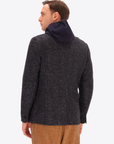 Jacket Bristol With Detachable Hood Blue
