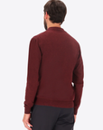 Knit Polo London Wine