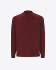Knit Polo London Wine