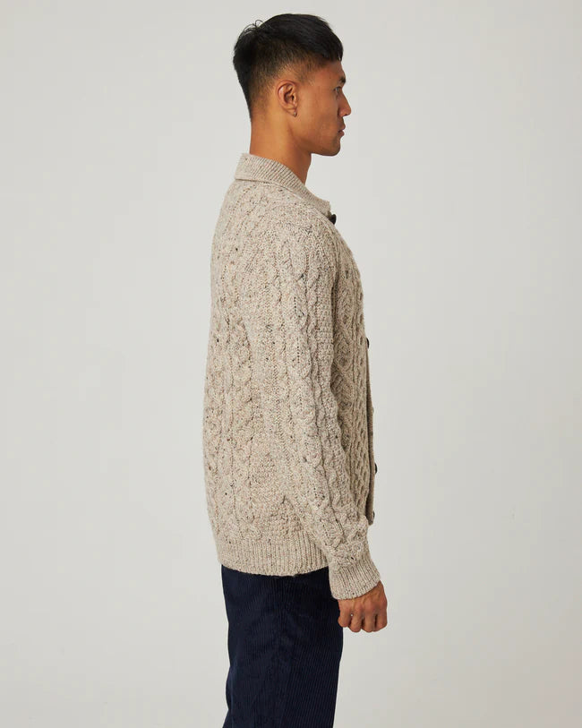 Hudson Aran Cardigan Skiddaw