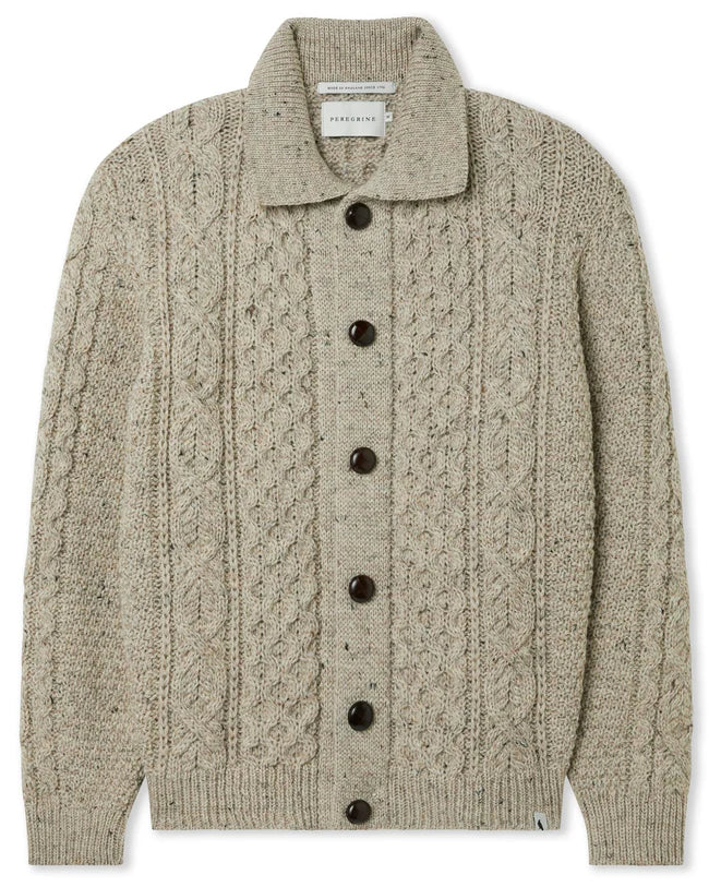 Hudson Aran Cardigan Skiddaw