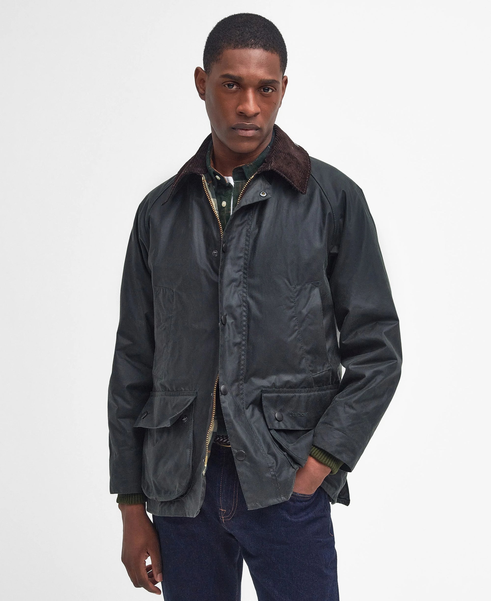 Barbour Bedale® Waxed Jacket Sage – Lost Looper Barbour Bedale® Waxed Jacket Sage – Lost Looper