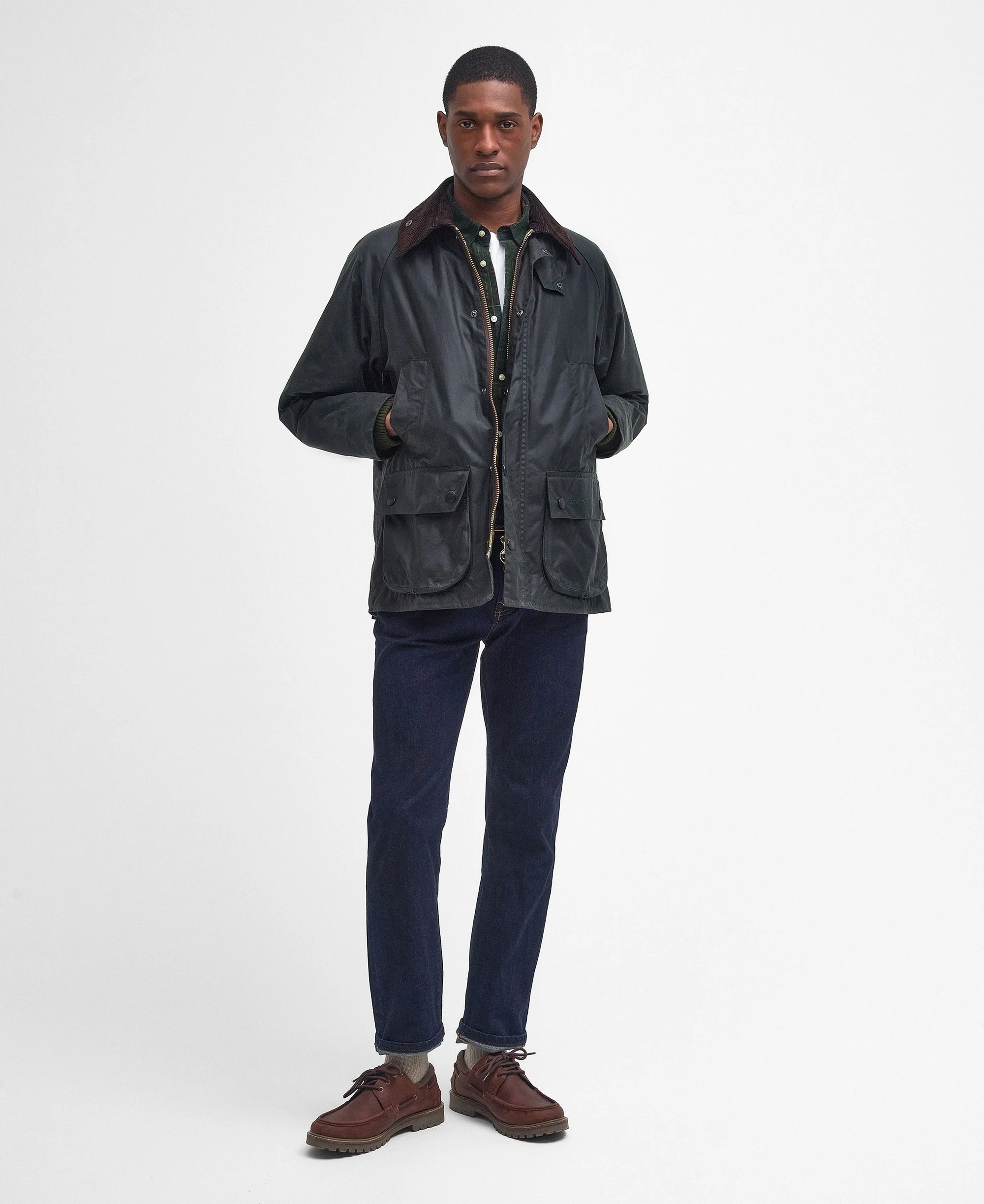 Barbour Bedale® Waxed Jacket Sage – Lost Looper Barbour Bedale® Waxed Jacket Sage – Lost Looper