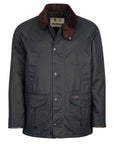 Barbour Stratford Waxed Jacket Navy