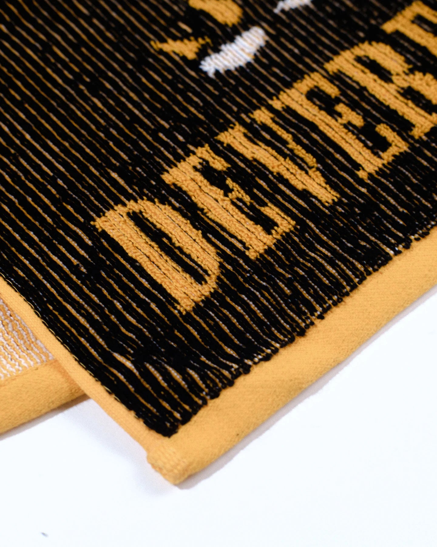 Knitted Cactus Voodoo Towel - Black