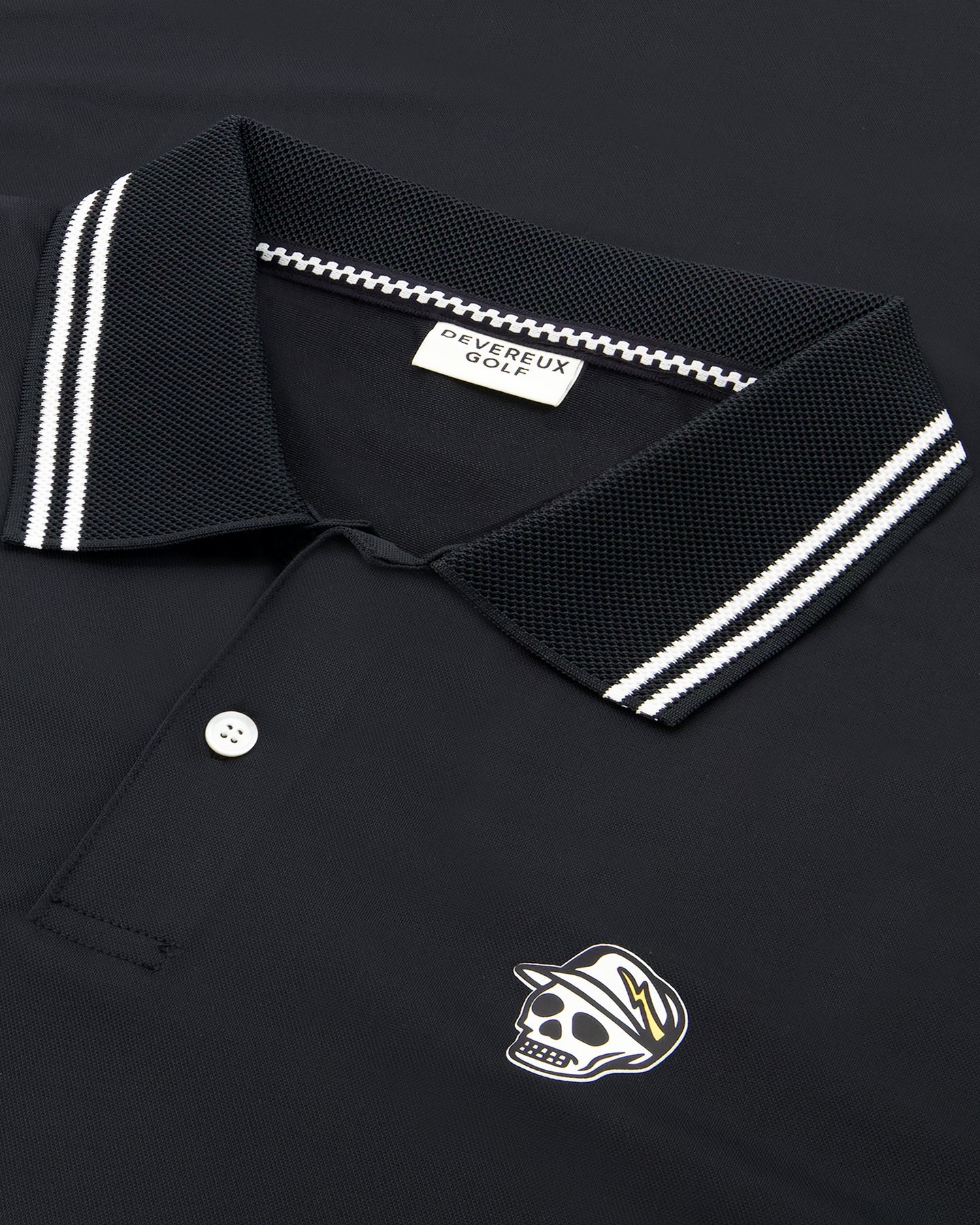 Skull Caddie Tips Polo - Black