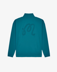 Performance Quarter Zip Shell Pullover Azzurra