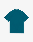 Performance Zip Blade Collar Polo Azzurra