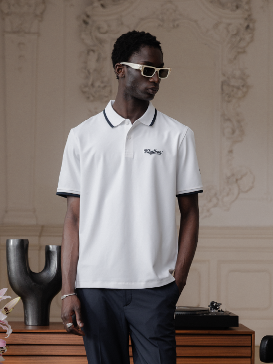 メンズウェア golfickers Pile Polo Shirts Off White XL KHALHON Performance Polo White – Lost Looper